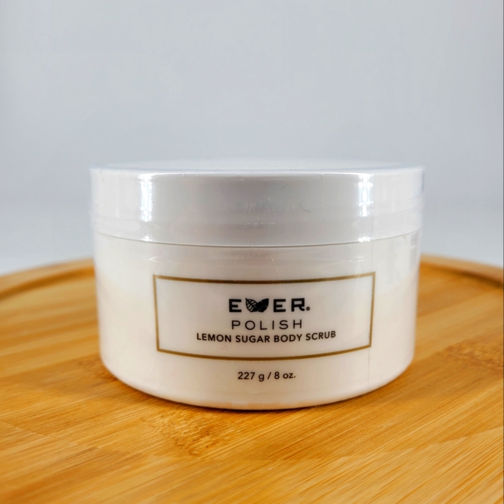 EVER Polish Lemon Sugar Body Scrub Brand New Sealed 8oz